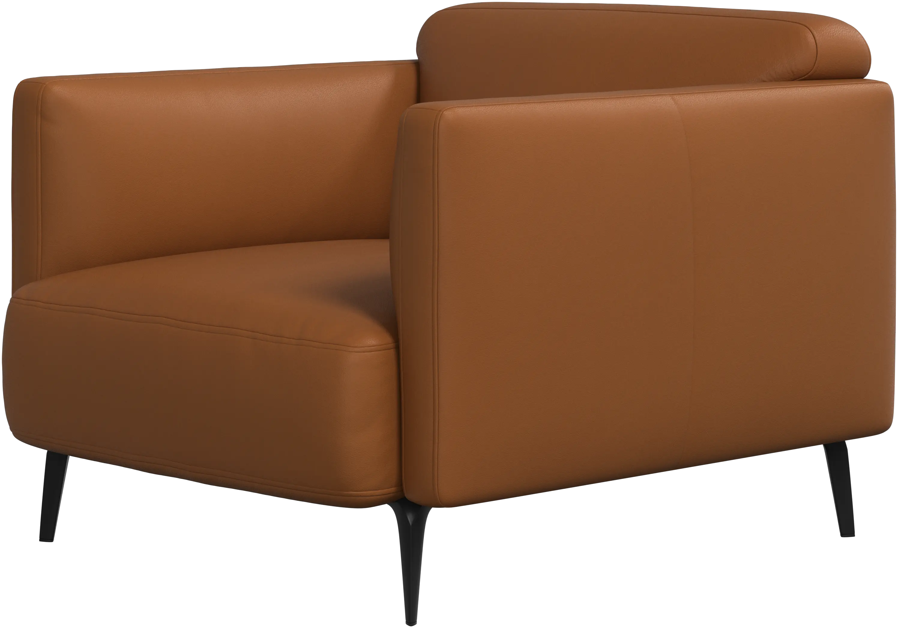 モダンなデザイナーアームチェア - ブラウン | ボーコンセプト